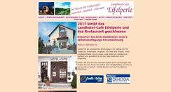 Desktop Screenshot of landhotel-eifelperle.de